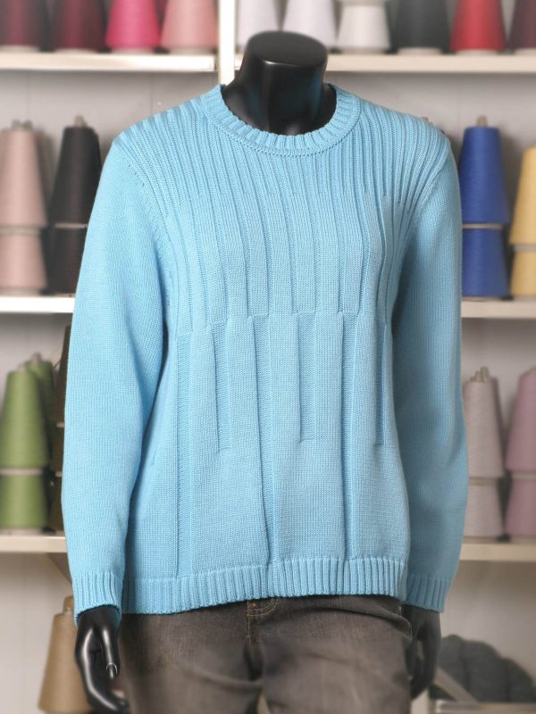 060322 Sweater i ribmønster 060322 Sweater i ribmønster