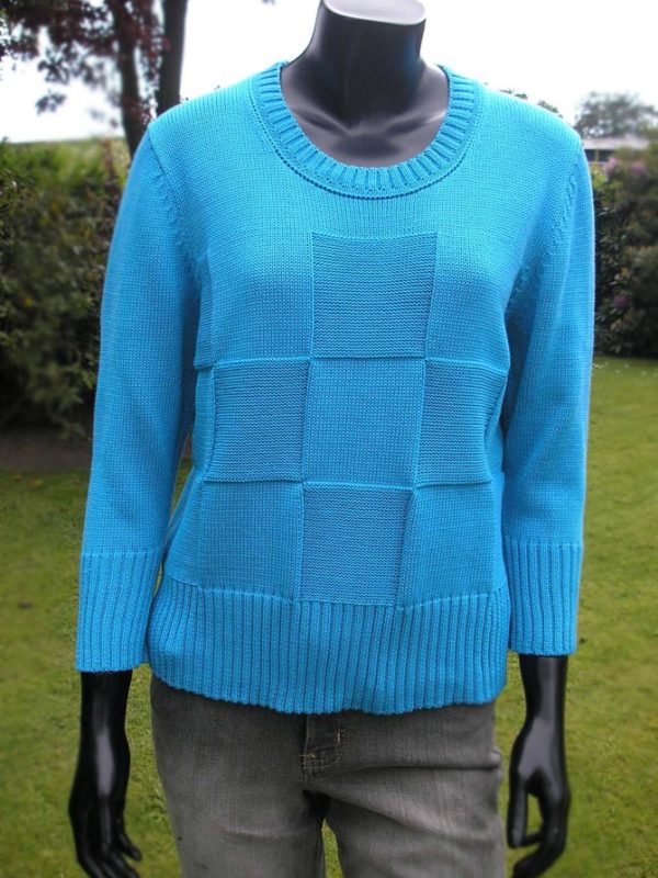 100511 Bluse med trekvart ærme 100511 Bluse med trekvart ærme