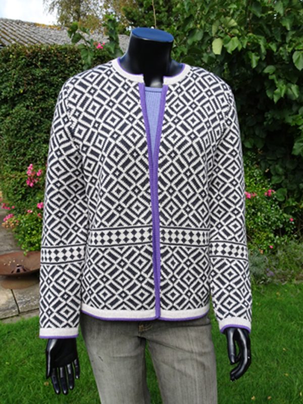 180730 Cardigan med Fair Isle 180730 Cardigan med Fair Isle