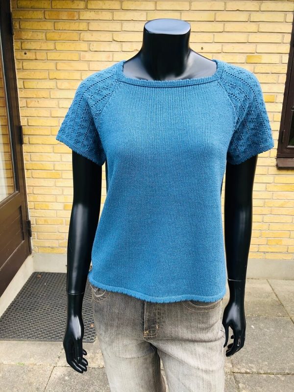 200815 - bluse med raglan og korte ærmer 200815 - bluse med raglan og korte ærmer
